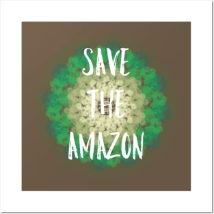 Save The amazon Posters and Art